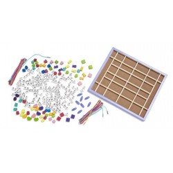 MELISSA &amp DOUG KIT DE MĂRGELE DE LEMN ȘI ȘIRURI DE LITERE - 13774 - 13774 - view 1
