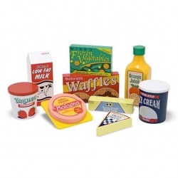 SET LEMN MELISSA &amp DOUG - PRODUSE ALIMENTARE PENTRU FRIGIDER - 14076_1 - 14076_1 - view 1