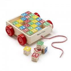 MELISSA & DOUG cărucior cub din lemn - 11169 - 11169 - view 1