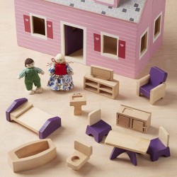 Дървена къща за кукли Melissa & Doug - 13701 - view 5
                  