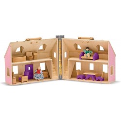 Дървена къща за кукли Melissa & Doug - 13701 - view 6
                  