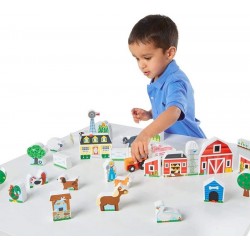 SET DE JOCĂ MELISSA & DOUG - CREAȚI O FERMĂ - 14800 - 14800 - view 1