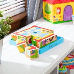 PUZZLE CUB LEMN MELISSA & DOUG - 33007 - 33007 - view 1