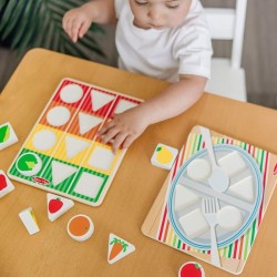 Дървена количка Melissa & Doug - сортер с хранителни продукти  - 30732 - view 3
                  