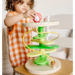 MELISSA & DOUG FUN SPIRALA CU PLUȘ, JUCĂRII ROTUNDE - COPAC ȘI CĂDET - 30735 - 30735 - view 1