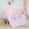 SET 5 BUC. + CIRCULAR MARE LORELLI RANFORCE "FLUTURE" ROZ - 20800085801