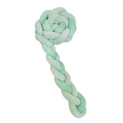 INEL DE PLUȘ TRICOTAT 180CM 3 PANOURI (12CM) MINT - 41109050140 - 41109050140 - view 1