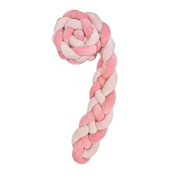INEL DE PLUȘ TRICOTAT 180CM 4 BUCĂȚI (15CM) ROZ - 41109050142 - 41109050142 - view 1