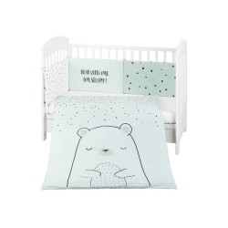 Бебешки спален комплект 2 части EU style 60/120 Bear with me Mint - 41101020112 - view 1
                  