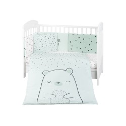 SET PAT BEBE 6 BUC. 70/140 BEAR WITH ME MINT - 41101060119 - 41101060119 - view 1