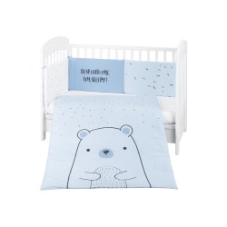 Бебешки спален комплект 2 части EU style 60/120 Kikka Boo Bear with me Blue - 41101020111 - view 1
                  