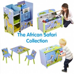 Детска Маса със Столчета GINGER HOME за Рисуване, Игра, Хранене, Дървена, Детска Стая SAVANNA - TF5001 - view 12
                  