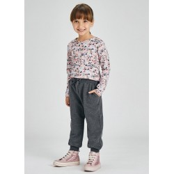 PANTALONI COPII MODEL JOGGER PRIMAR PENTRU FATA - 4580-086 - 4580-086 - view 1