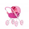 Cărucior PĂPUȘĂ CHIPOLINO "DAISY" ROZ IN - KZKDZ02402PP