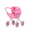 Cărucior de păpușă CHIPOLINO "DAISY" HEART - KZKDZ02403HE