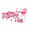 SET PĂPUȘI 3 ÎN 1 UNICORN "TRIXY" CHIPOLINO - KZKTR02403UN