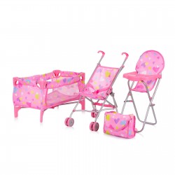 SET PĂPUȘI 3 ÎN 1 INIMA CHIPOLINO „TRIXY” - KZKTR02402HE - KZKTR02402HE - view 1