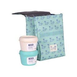 SAC DE ALIMENTE MILAN 460 CU 2 CUTII, 3,5 L, VERDE DESCHIS - 1095120317 - 1095120317 - view 1