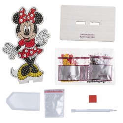 Комплект за диамантена бродерия Craft Buddy - Crystal Art Buddies, Мини Маус, 7 части - CBCAFGR-DNY014 - view 3
                  