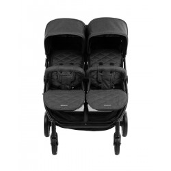 Количка за близнаци Kikka Boo Happy 2 Dark Grey - 31001040010 - view 4
                  