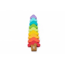 Дървен пъзел Hape - Цветове и форми, 9 части - H1657 - view 7
                  
