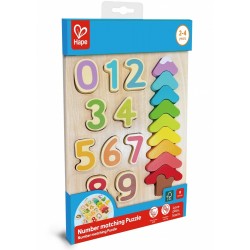 Дървен пъзел Hape - Цветове и форми, 9 части - H1657 - view 8
                  