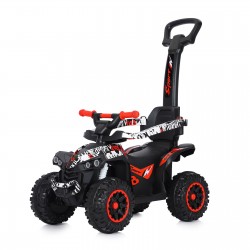CHIPOLINO cărucior „ATV” CU MĂNER ALB/NEGRU - ROCAHC02306WR - ROCAHC02306WR - view 1