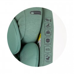 Столче за кола Chipolino TOURINO (0-36кг) I-SIZE с ISOFIX пастелно зелено - STKTRN02406PG - view 14
                  