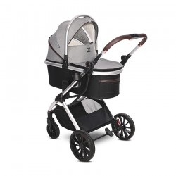 Детска количка GLORY 2в1 Lorelli OPALINE Grey+ADAPTERS с кош за новородено - 10021822302A - view 2
                  