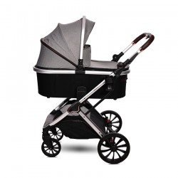 Детска количка GLORY 2в1 Lorelli OPALINE Grey+ADAPTERS с кош за новородено - 10021822302A - view 3
                  