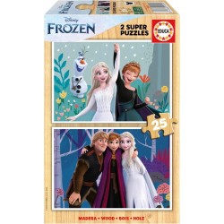 PUZZLE COPII EDUCA FROZEN - 2X25 BUC. - EDU19959 - EDU19959 - view 1