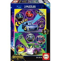 PUZZLE PENTRU COPII EDUCA BATMAN 2 ÎN 1, 20 BUCĂȚI - EDU20106 - EDU20106 - view 1