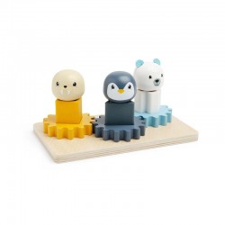 JOC DE SORTARE ECO LEMN BIGJIGS - ARCTIC - 036003 - 036003 - view 1