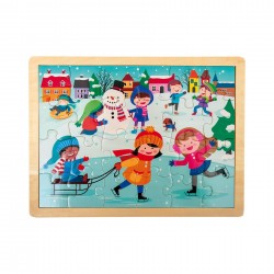 PUZZLE NOWA SZKOLA WINTER, 24 BUC. - 6611120071 - 6611120071 - view 1