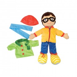PĂPUȘĂ PENTRU JOACĂ NOWA SZKOLA, BĂIAȚ, CU HABINE, 75 CM - 6620040016 - 6620040016 - view 1