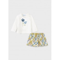 SET BEBE PRIMAR CU BLUZA SI FUSTA PENTRU FATA - 2930-010 - 2930-010 - view 1