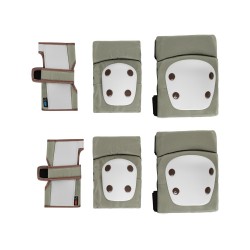 KIT PROTECTOR DE GENUNCHI SI COTATE KIKKA BOO ARMY VERDE - 31006080004 - 31006080004 - view 1