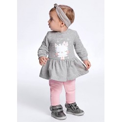ROCHIE MALASATĂ PENTRU FETE MAYORAL BABY CU MÂNĂ LUNGI - 2929-011 - 2929-011 - view 1