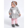 ROCHIE MALASATĂ PENTRU FETE MAYORAL BABY CU MÂNĂ LUNGI - 2929-011