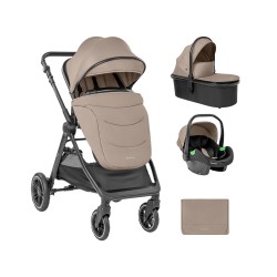 CARUUT COMBINAT 3 IN 1 CU COS PENTRU NOI-NASCUTI KIKKA BOO AVA BEIGE - 31001010064 - 31001010064 - view 1