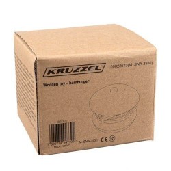 Детски сортер Kruzzel - Дървен бургер - KRU22673 - view 10
                  