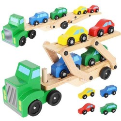 CAMION LEMN - SET TRACTOR + CARRUI - KRUZZEL - KRU22698 - KRU22698 - view 1