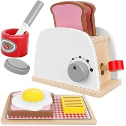 Pâine de pâine din lemn pentru copii - accesorii pentru bucătărie pentru copii - KRUZZEL - KRU22435 - KRU22435 - view 1
