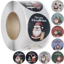 SET 500 AUTOCOLANTE KRUZZEL DE CRACIUN - kru22328 - kru22328 - view 1