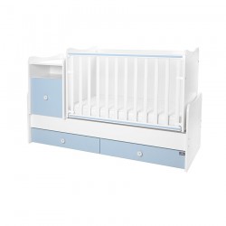 Легло Lorelli TREND PLUS NEW бяло+baby blue - 10150590039P - view 1
                  