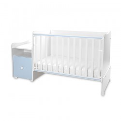 Легло Lorelli TREND PLUS NEW бяло+baby blue - 10150590039P - view 5
                  