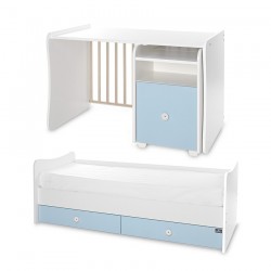 Легло Lorelli TREND PLUS NEW бяло+baby blue - 10150590039P - view 12
                  
