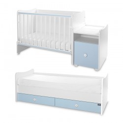 Легло Lorelli TREND PLUS NEW бяло+baby blue - 10150590039P - view 13
                  