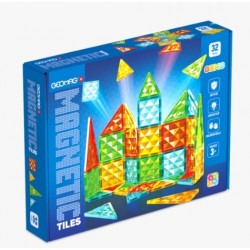 Магнитен конструктор Geomag Разноцветни плочки, STEM, 32 части - G4101 - view 3
                  