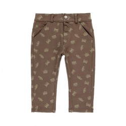PANTALONI MATLASAȚI PENTRU COPII BOBOLI CU APLICAȚI PENTRU BĂIAT - 333087-9686 - 333087-9686 - view 1